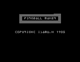 Pingball Maker